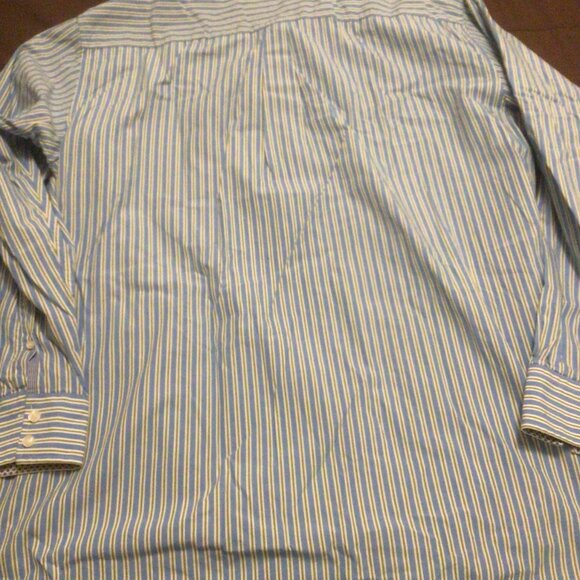 Hudson North Long Sleeve Striped Dress/Sport Shirt 2 XL - Picture 2 of 6